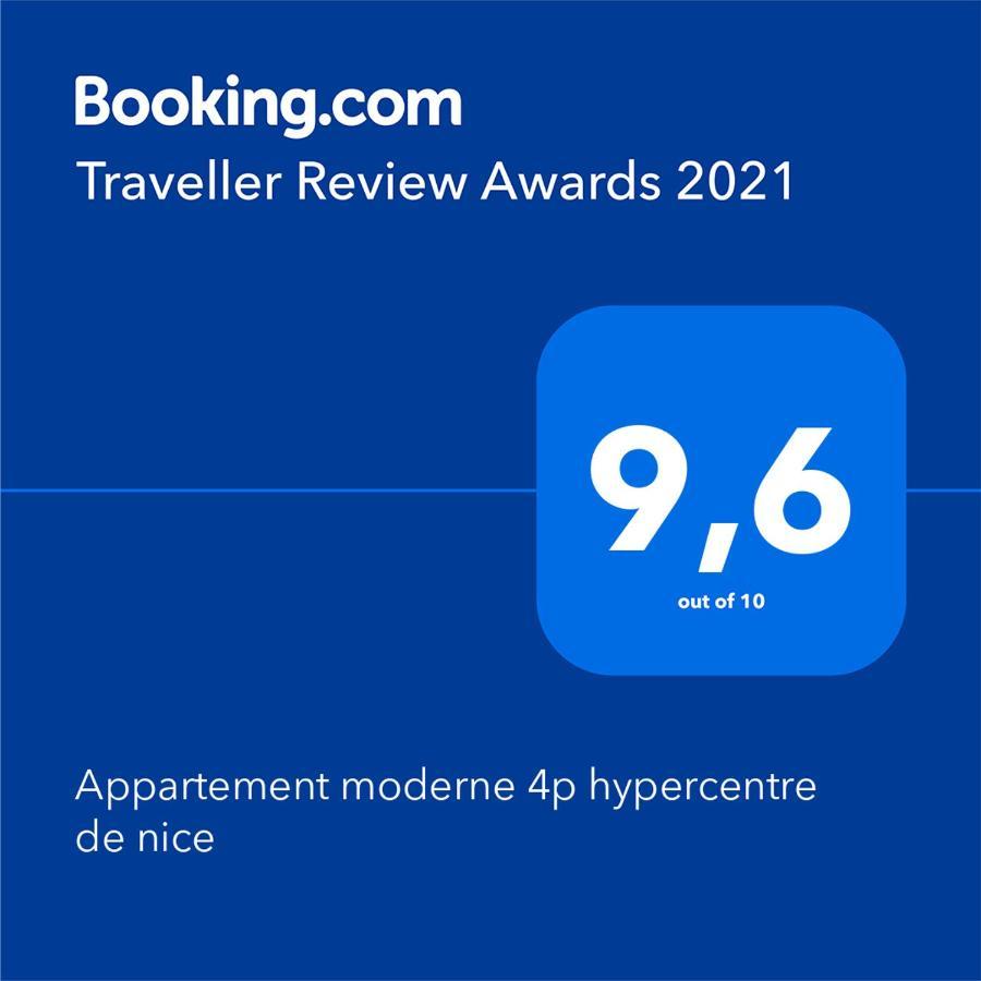 Appartement Moderne 4P Hypercentre De Niza Exterior foto